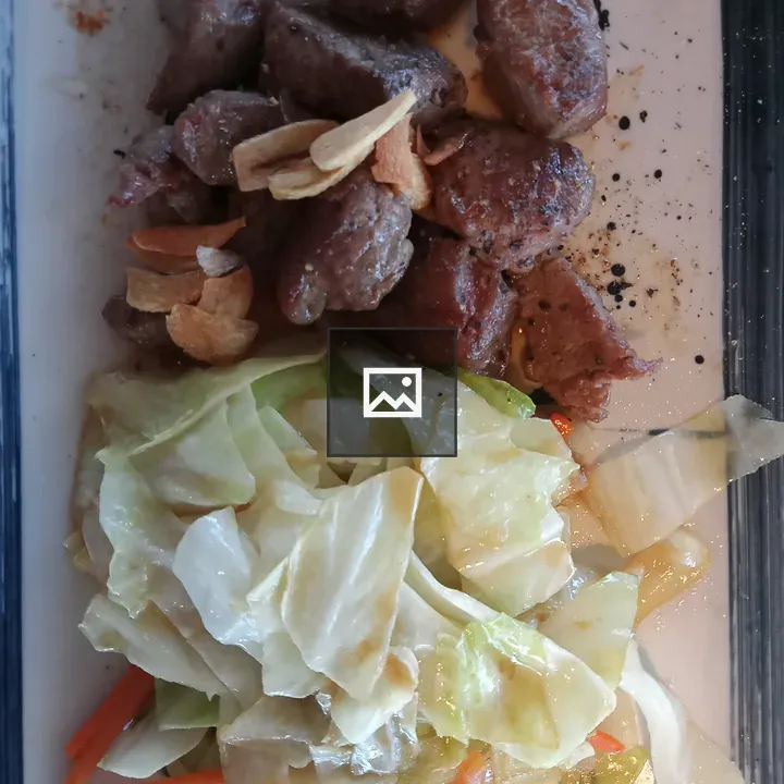 Beef Teppanyaki dish