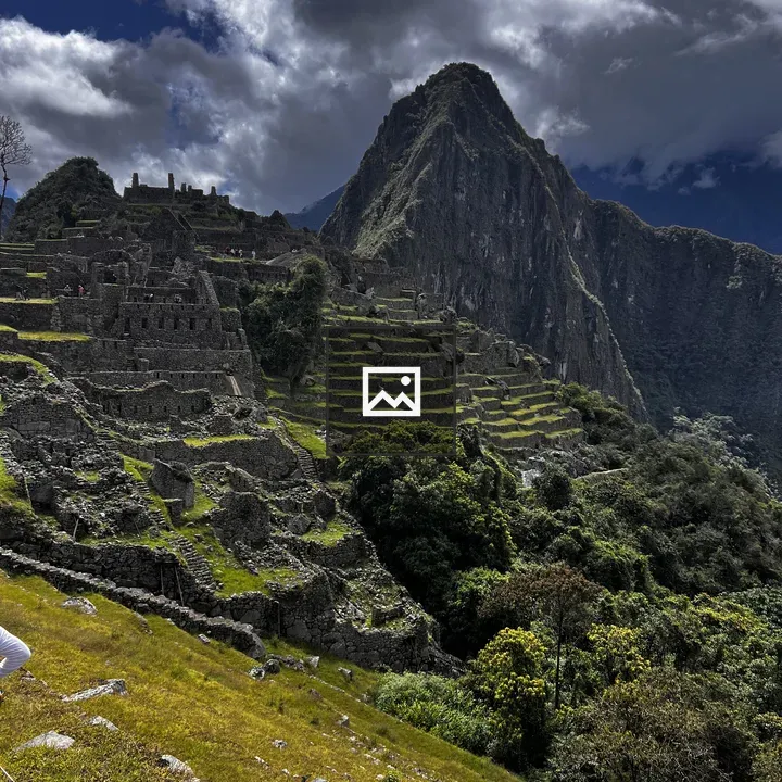 Panorama of Machu Picchu Ruins