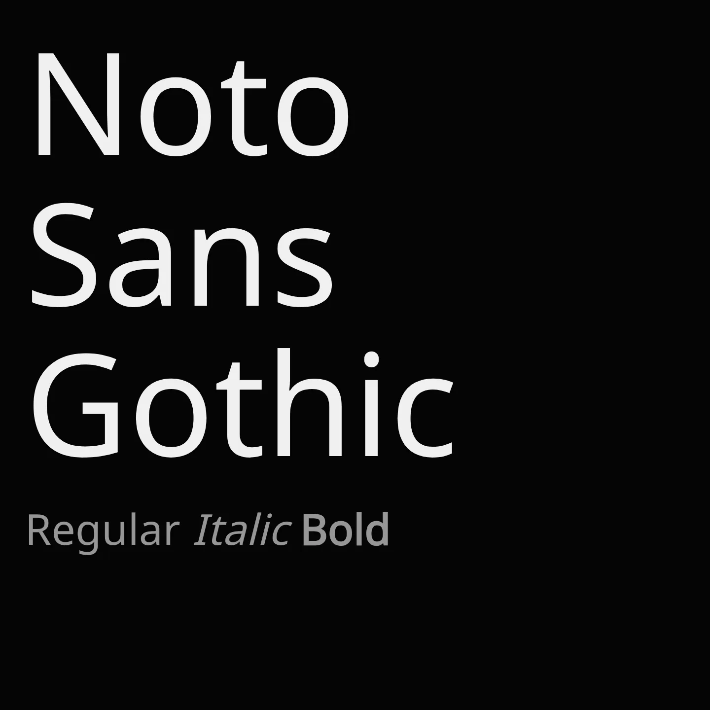 Noto Sans Gothic