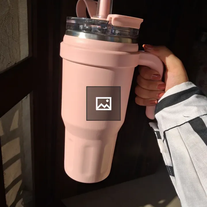 Pastel Pink Insulated Tumbler