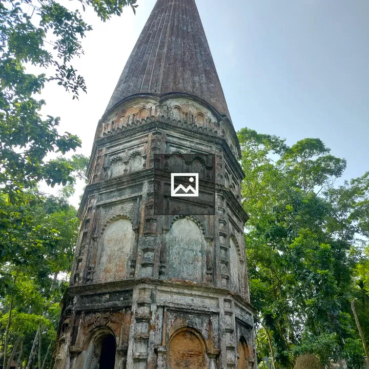 Weathered conical tower
