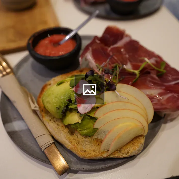Avocado Toast with Ham