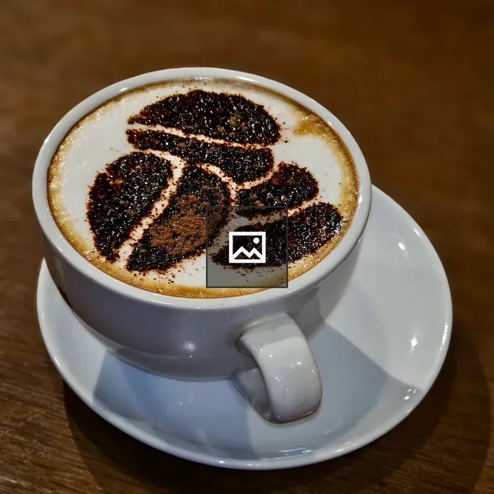 Coffee in White Ceramic Cup
