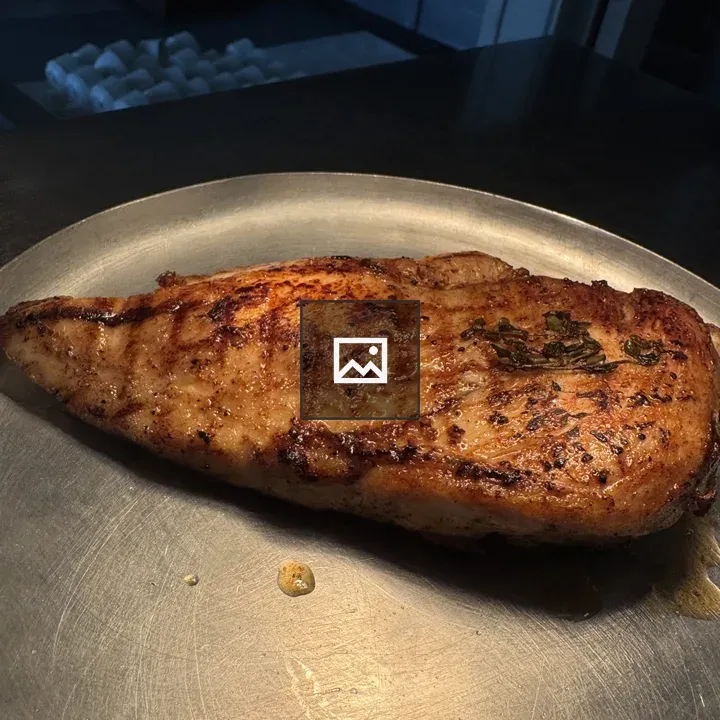 Grilled Meat on Plate