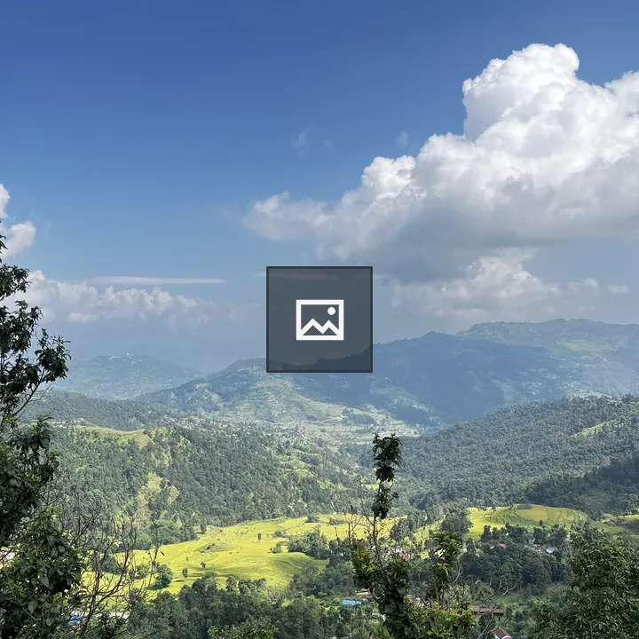 Landscape with Hills and Valley