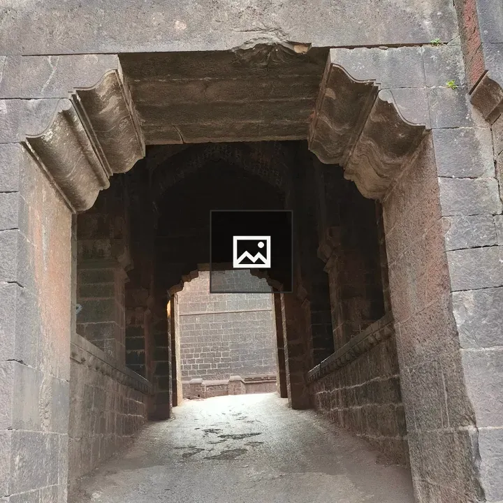 Doorway at Panhalgad Fort