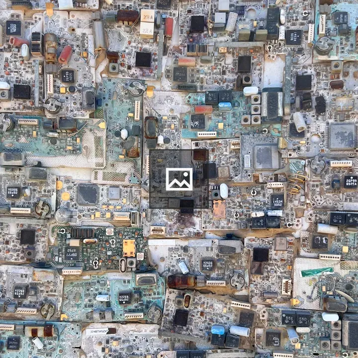 Technology old circuit boards