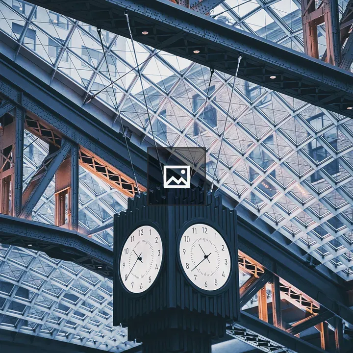 Clock at Penn Station