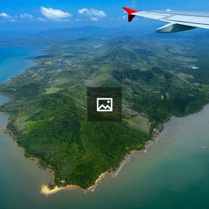 Aerial view of Phang-nga Island