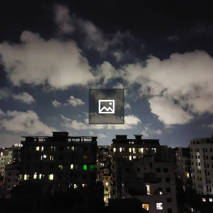 Cloudy Night in Dhaka