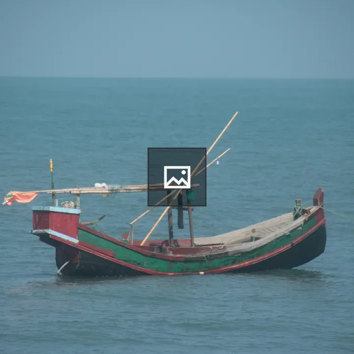Wooden fishing boat