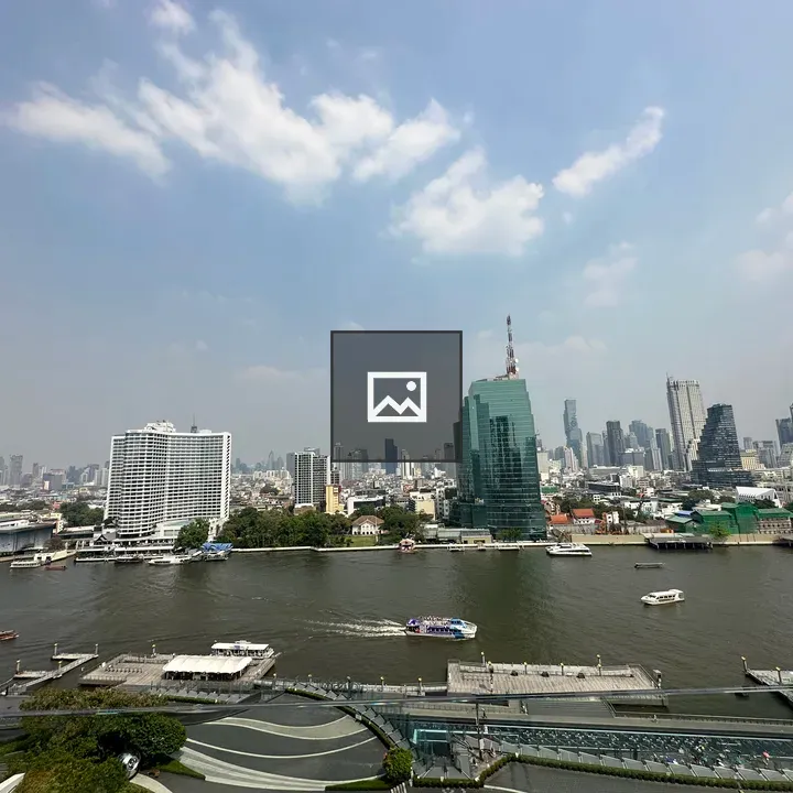 Boats on the Bangkok River