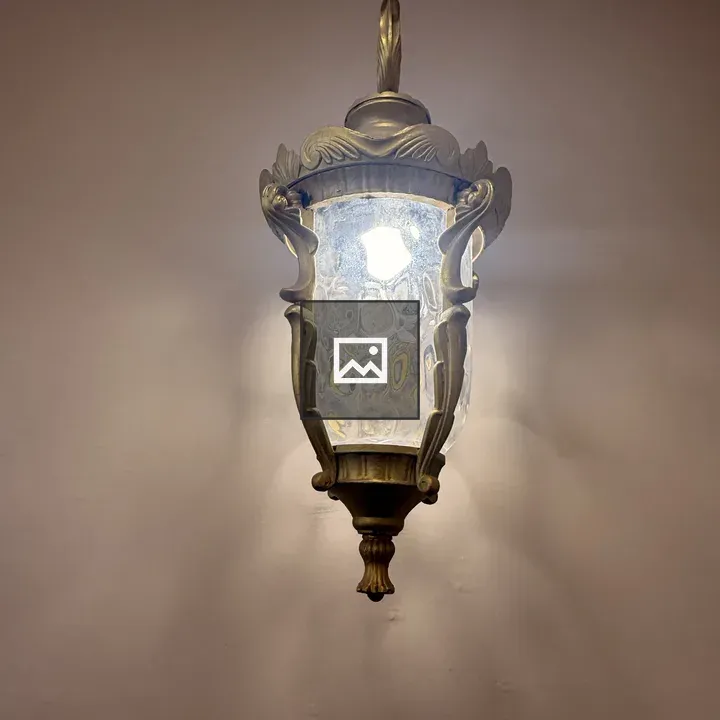 Ornate wall-mounted lantern