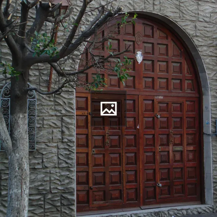 Giant Locked Door