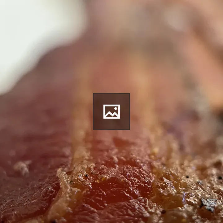 Bacon in Macro Shot