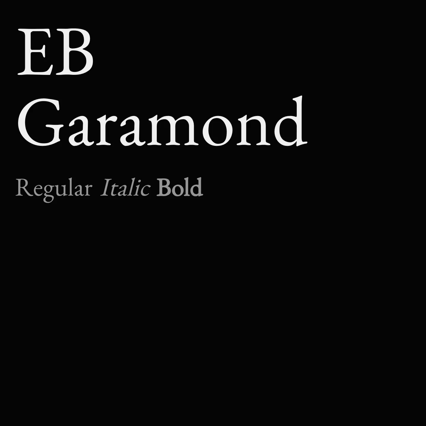 EB Garamond