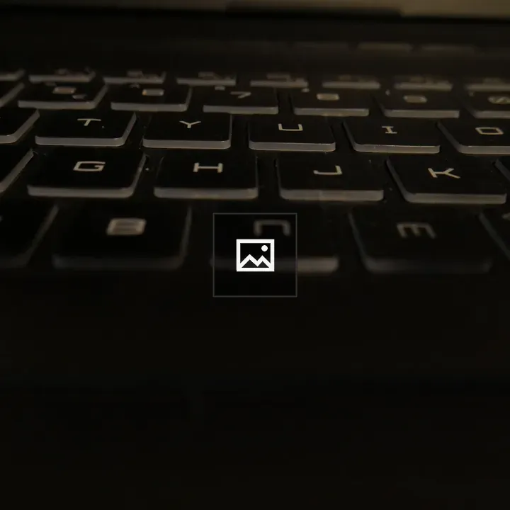 Laptop Keyboard Close-up