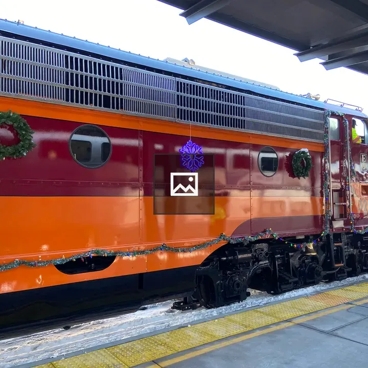 Christmas Train at Union Depot