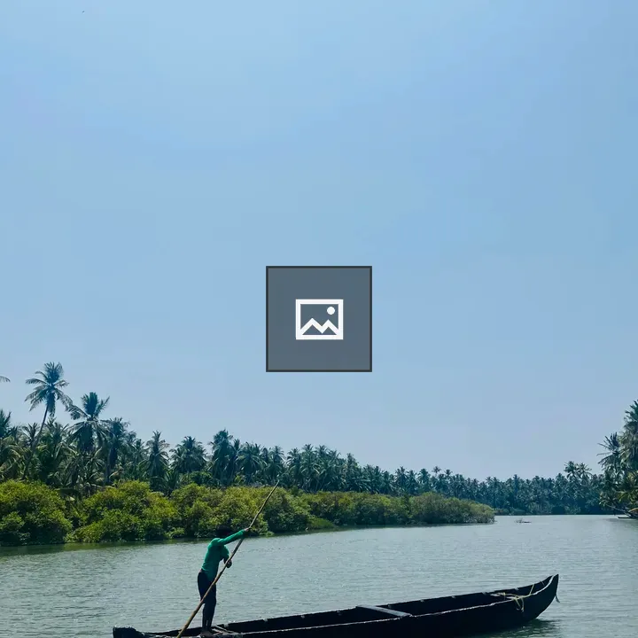 Person on a traditional wooden boat