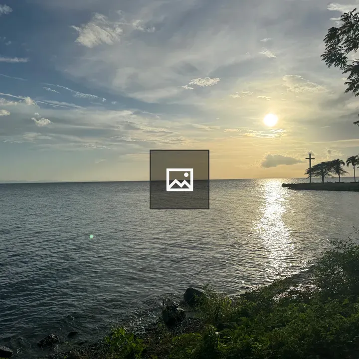 Coastal Sunset Scene