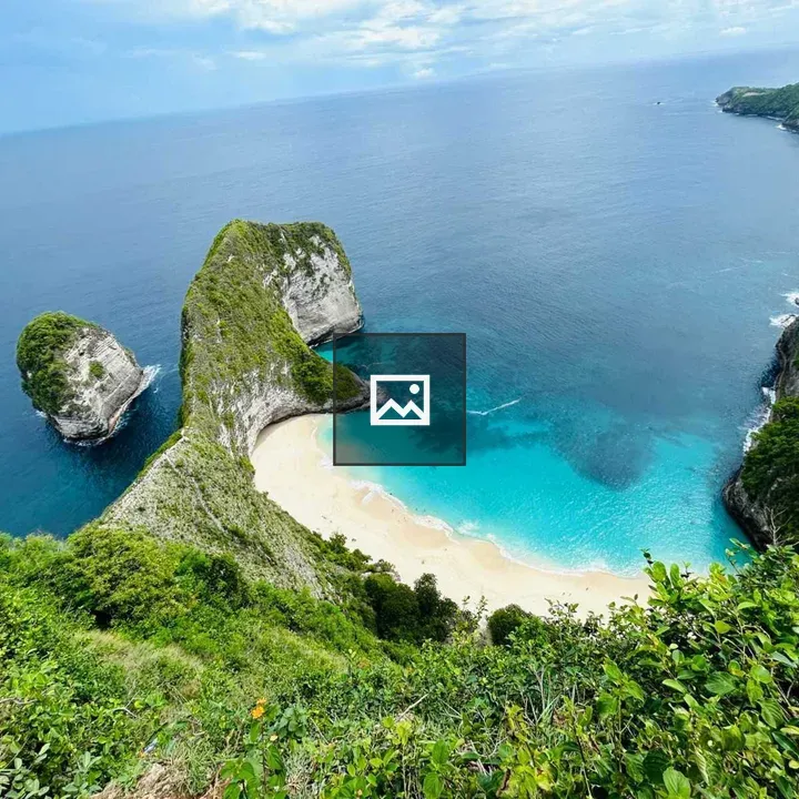 Scenic Kelingking Beach View