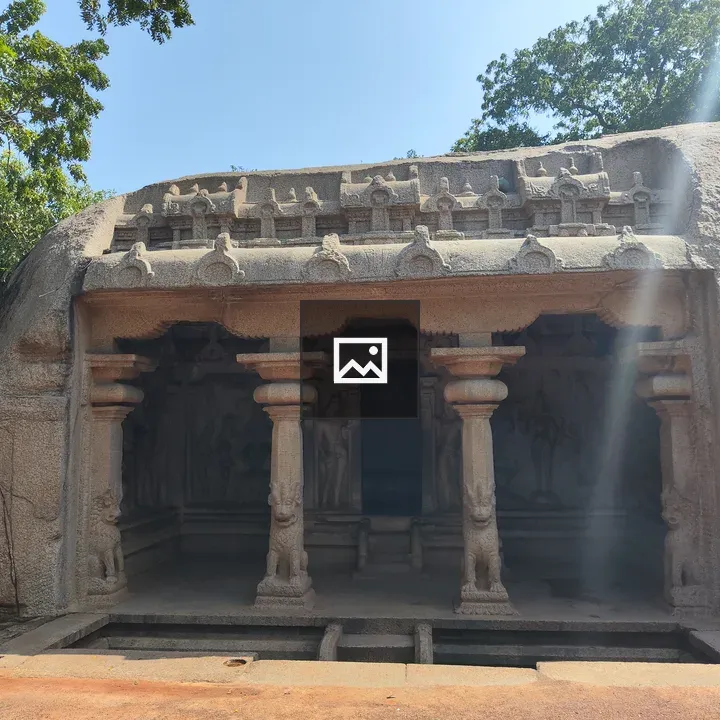 Varaha Mandapam near Krishna Butter Ball
