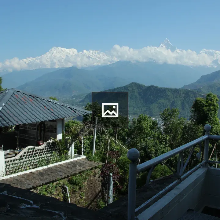 View from Ghost Villa Pokhara