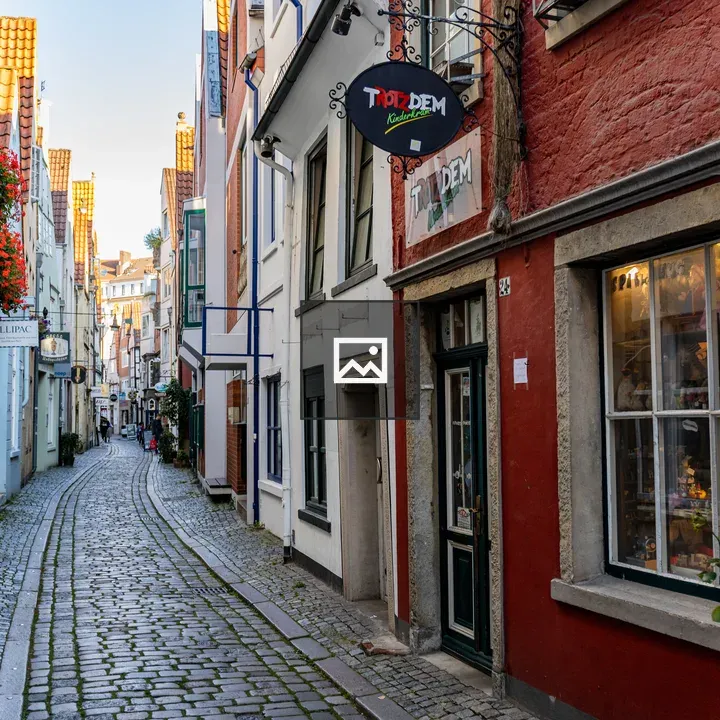 Bremen Schnoor-Viertel Building Scene