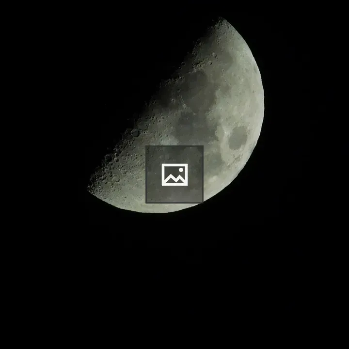 Crescent Moon Close-Up