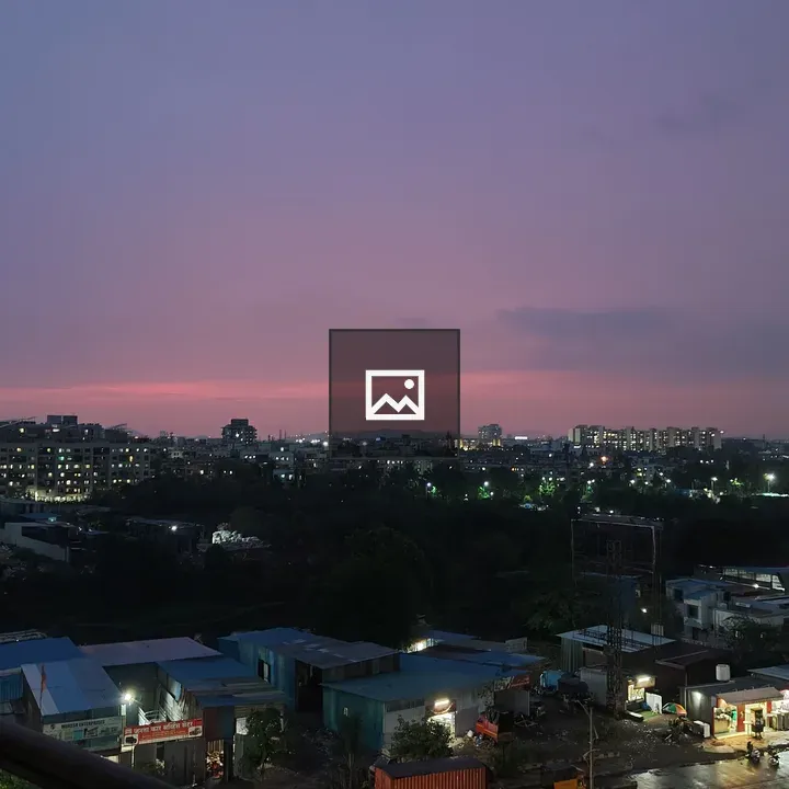 Sunset View from Pune Balcony