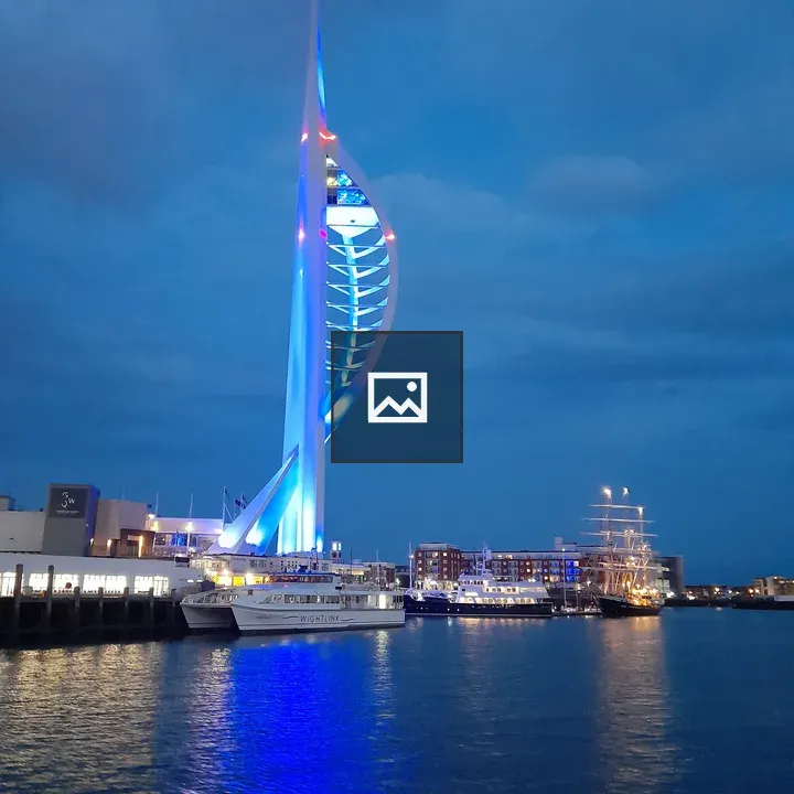 Portsmouth Spinnaker Tower Night