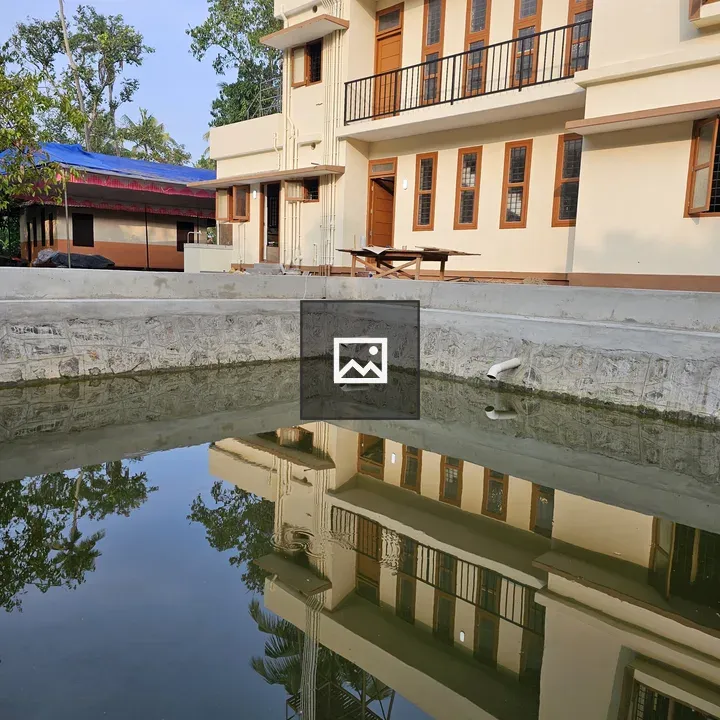 Two-story Building and Reflection