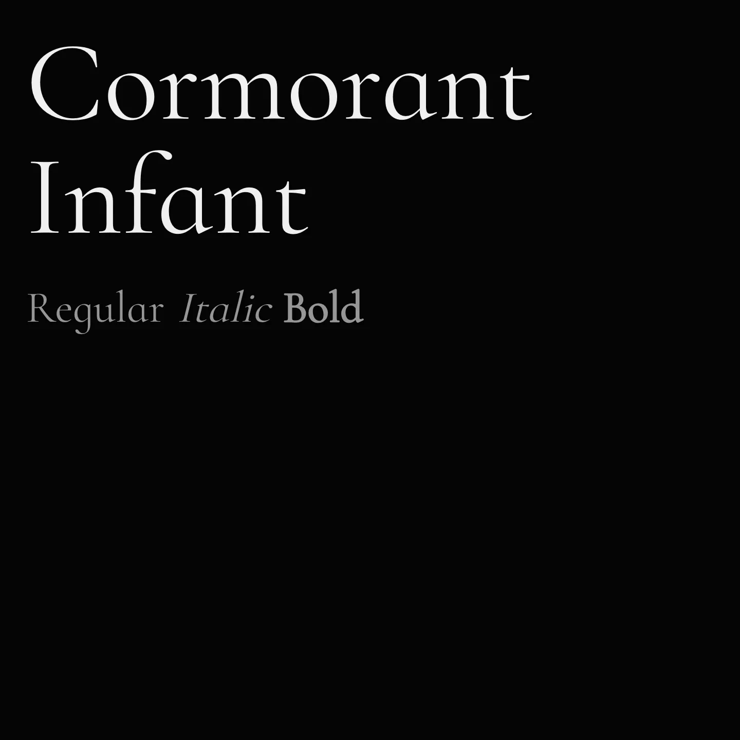 Cormorant Infant