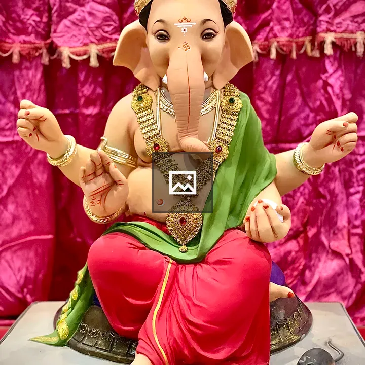 Ganesh figure portrait
