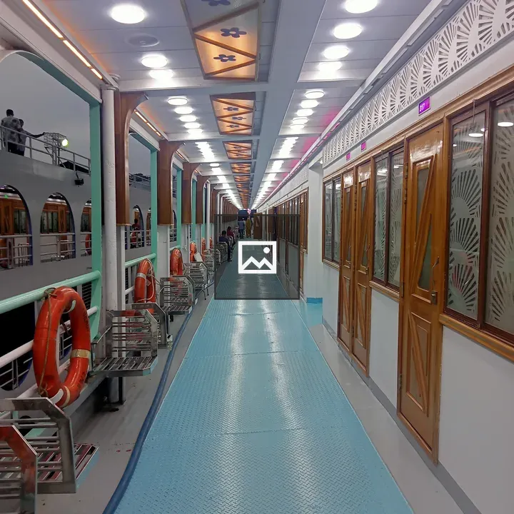 Inside a Launch Floor Exterior View