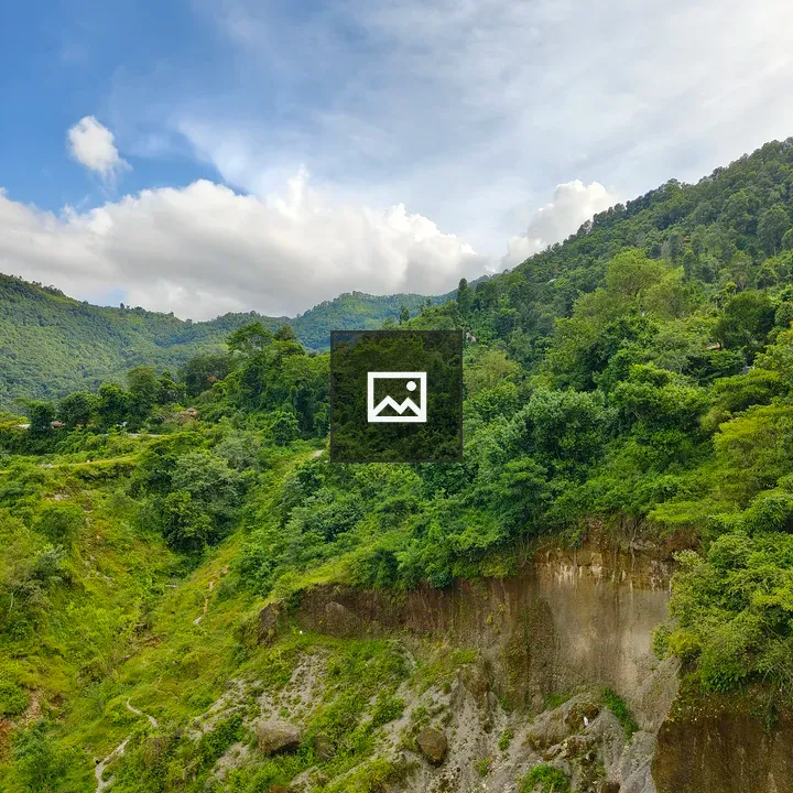 Scenic hillside landscape