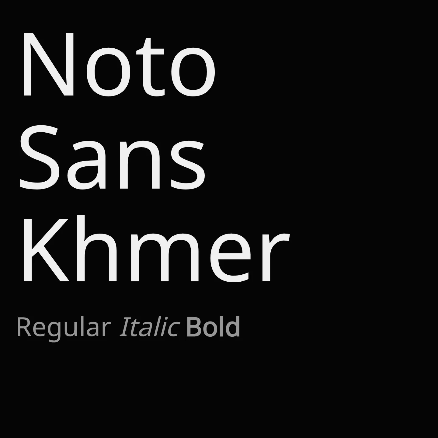 Noto Sans Khmer
