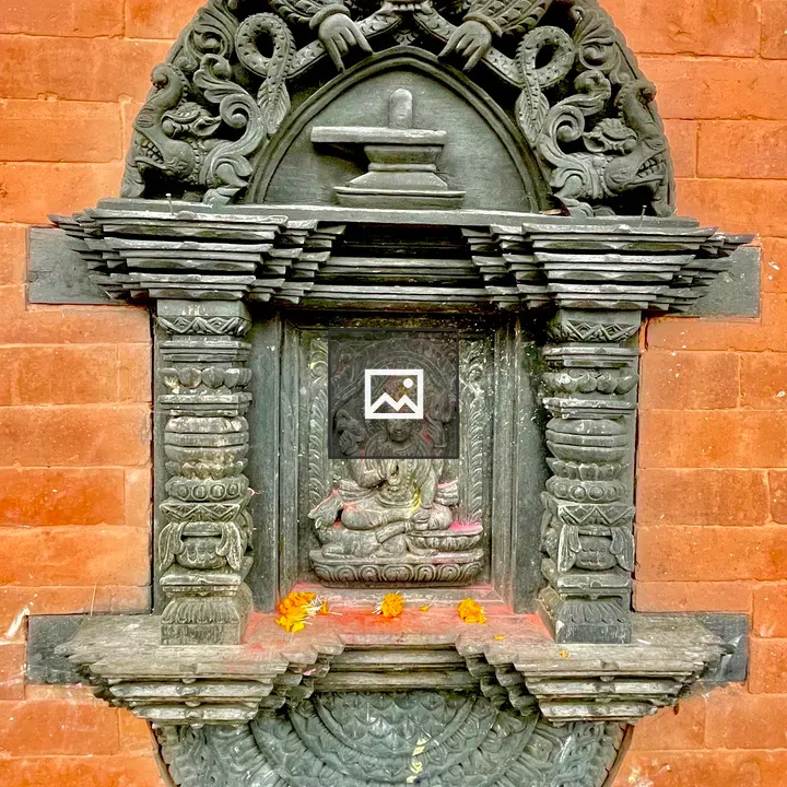 Lord Lakshmi statue in Bagmati