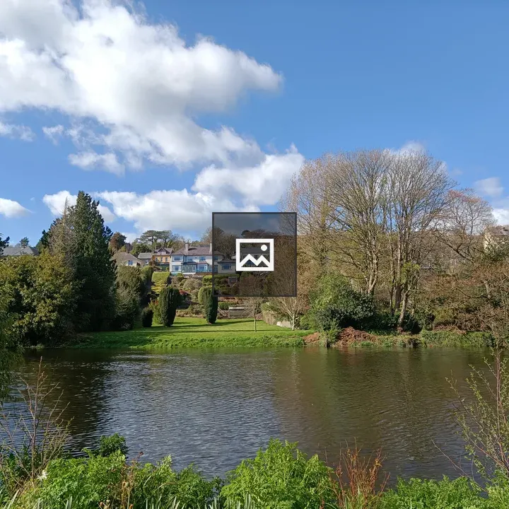 River Lee opposite wall
