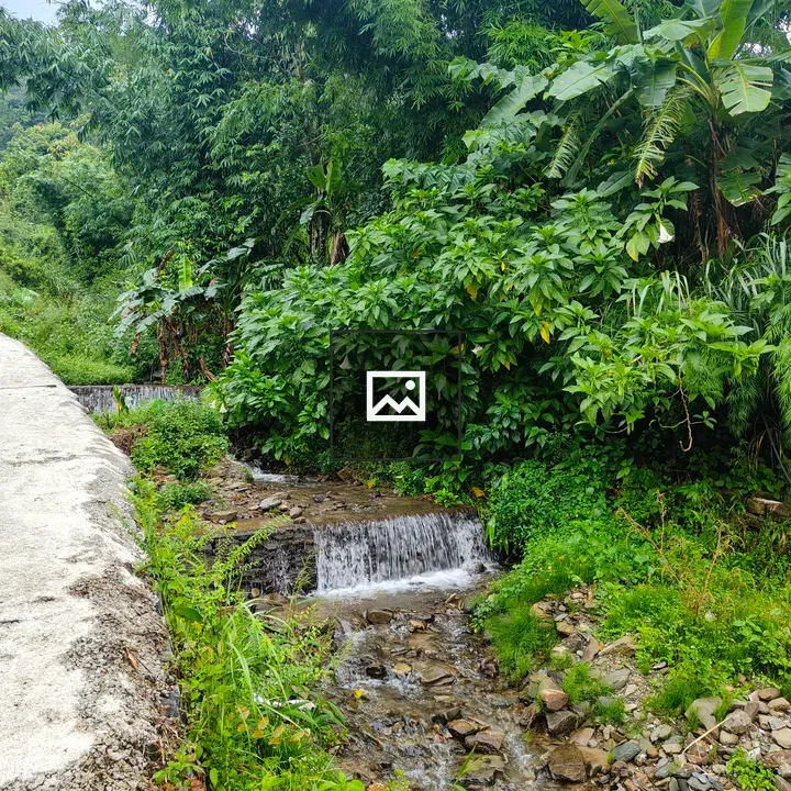 A Small Stream Over Rocks
