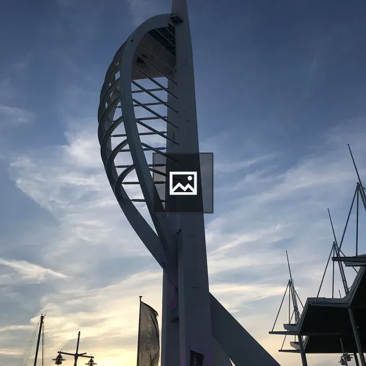 Spinnaker Tower at Sunset