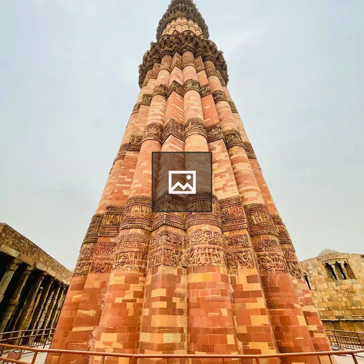 Qutb Minar from a Different Angle