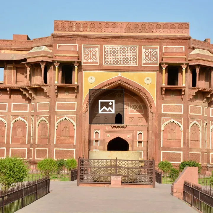 Historic red sandstone building