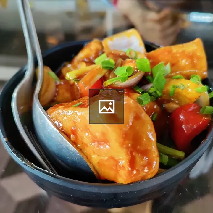 Paneer tikka masala dish