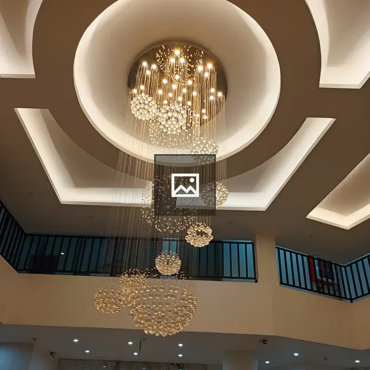 Modern crystal chandelier