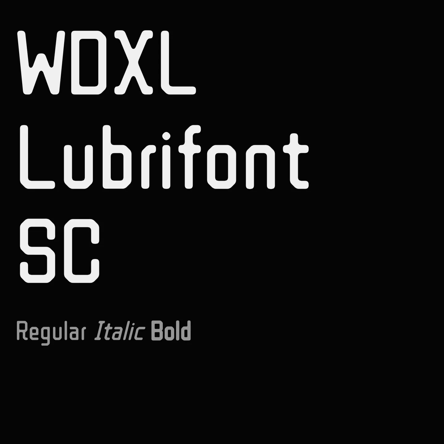 WDXL Lubrifont SC