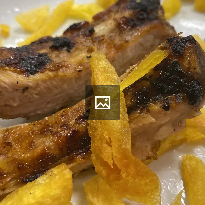 Pork Ribs with Fries