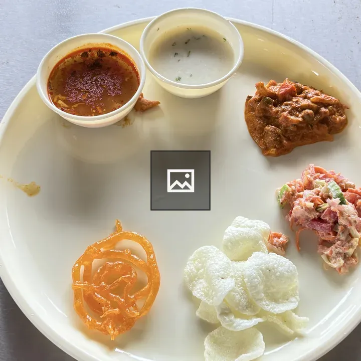 Indian cuisine on plate