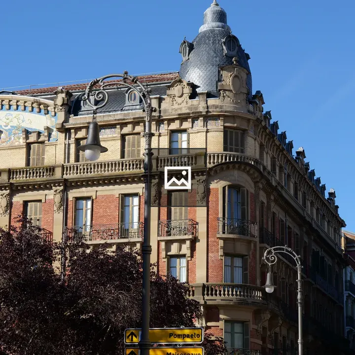 Public Library Building in Pamplona