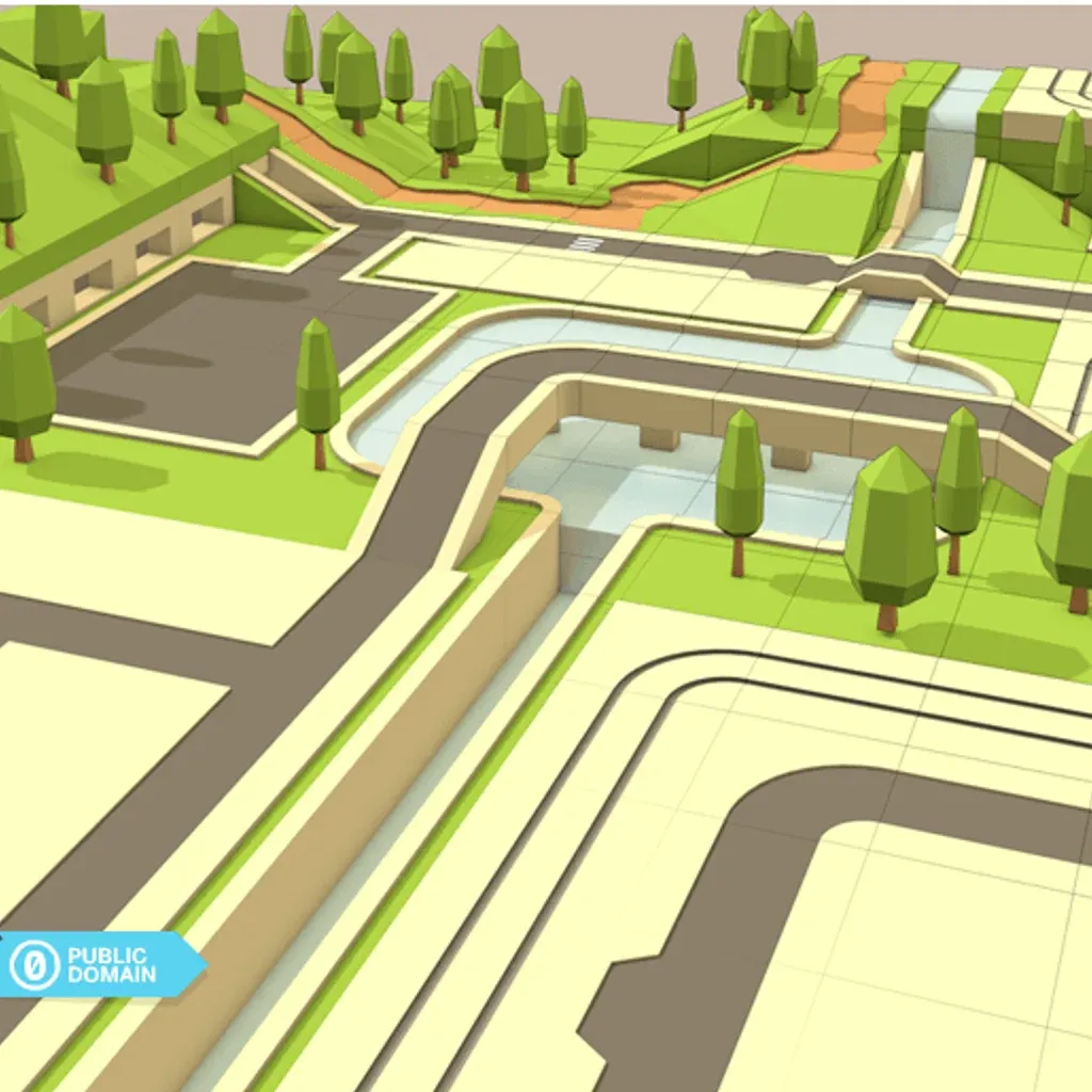 3D Road Tiles